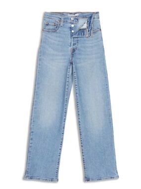 Levi's woman’s straight ribcage jeans 26